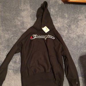 Champion black hoodie
